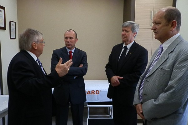 dr. Vándorfi Győző, Porga Gyula, Némedi Lajos és dr. Rácz Jenő