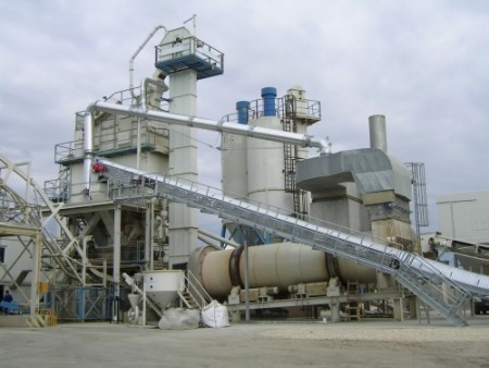 A Duna Aszfalt Kft. dunaharaszti gyára (Fotó: magánarchívum)