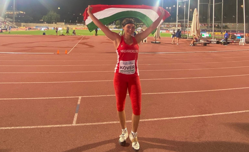 Kövér Fanni a harmadik helyen zárt - Fotó: MASZ Facebook