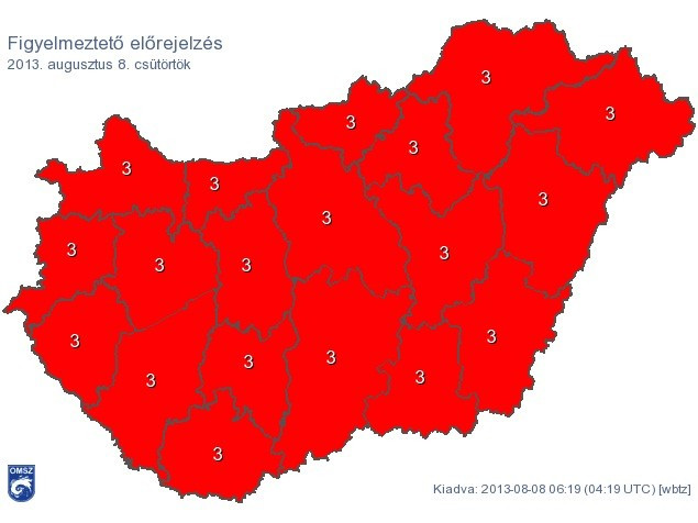 Forrás: met.hu