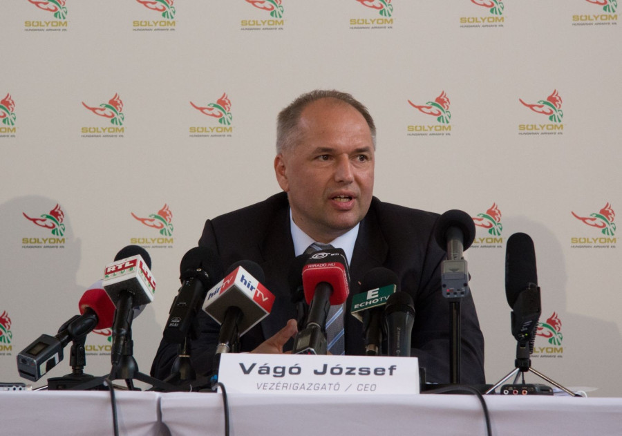 Vágó József vezérigazgató (Fotó: iho.hu)