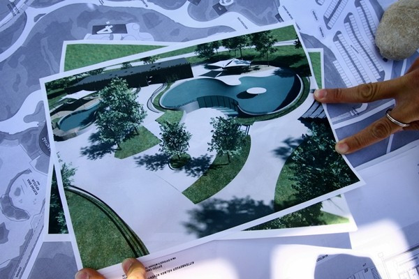 A vízivilág látványterve