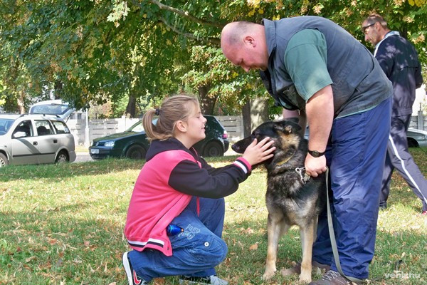 A rendőrkutya csak a gonosz embereket bántja