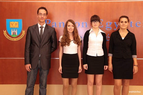 Pálinkás Roland, Bognár Klaudia, Mester Csíki Anna, Horváth Krisztina