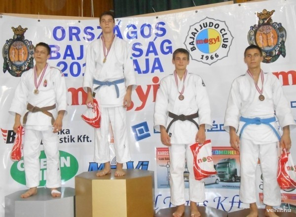 Horváth László Levente a dobogó harmadik fokán