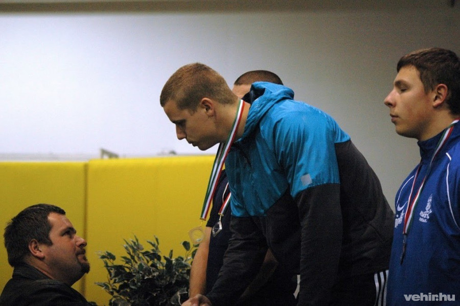 Pásztor Bence a dobogó tetején