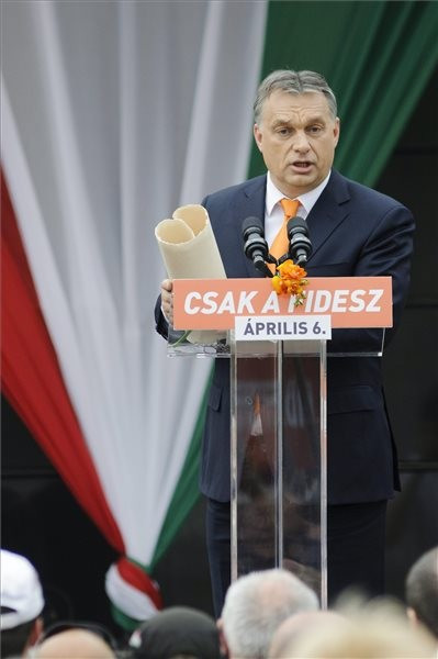 Orbán Viktor (mti-fotó)