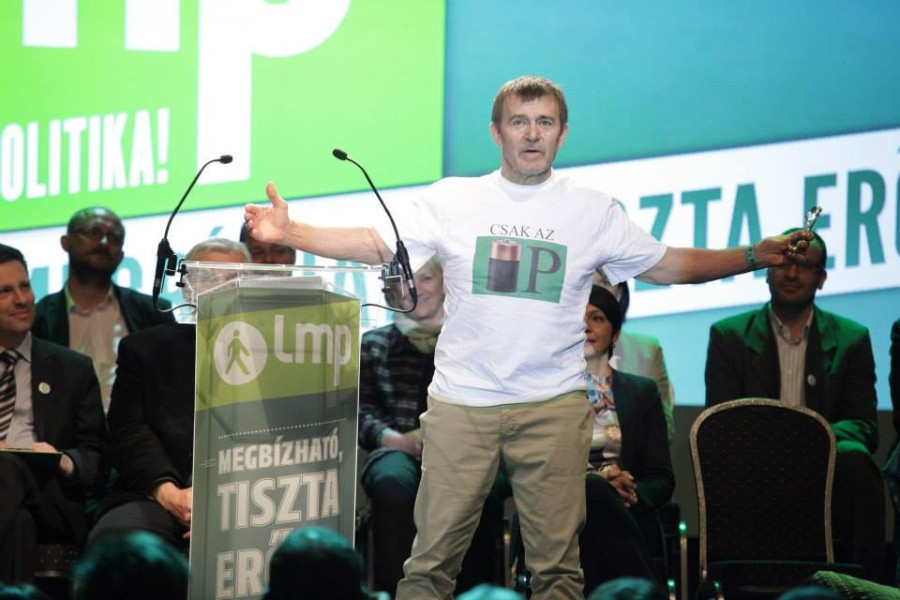 Nagy-Bandó András. Elem-pé. Értik?! (fotó: LMP)