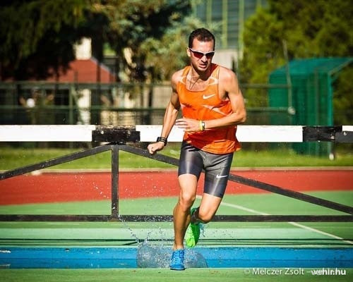 Minczér Albert olimpiai számában áll rajthoz a csapatbajnokságon (archív fotó)