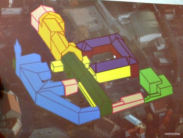 Így bővült az épületegyüttes 1860-tól napjainkig