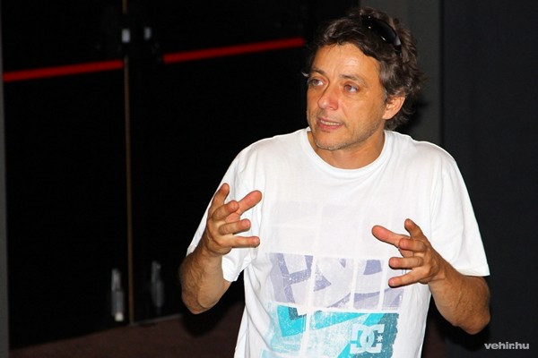 Novák Erik a veszprémi közönségtalálkozón