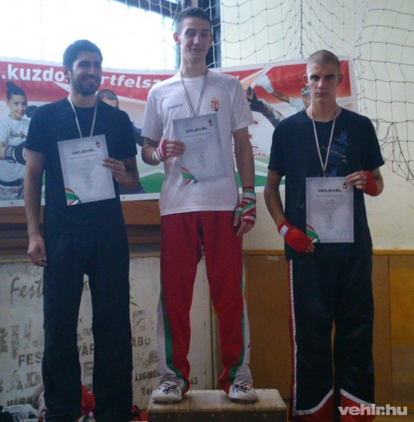 Kiss András harmadik lett