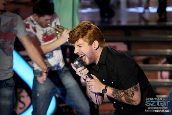 Tomi mindig maximálisan teljesít produkciójában. Kép: tv2.hu