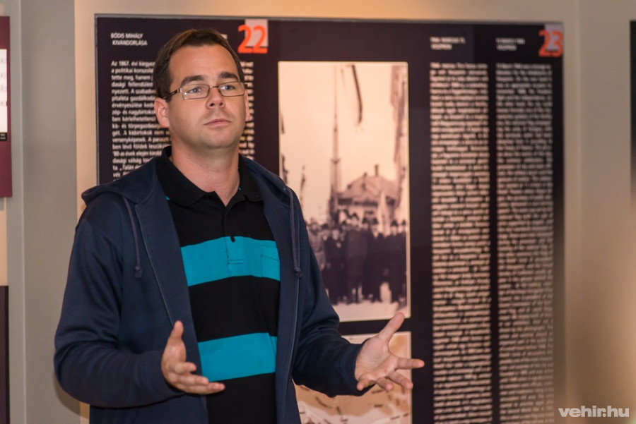 A szentgáli zsidók történetét Király András múzeumpedagógus ismertette