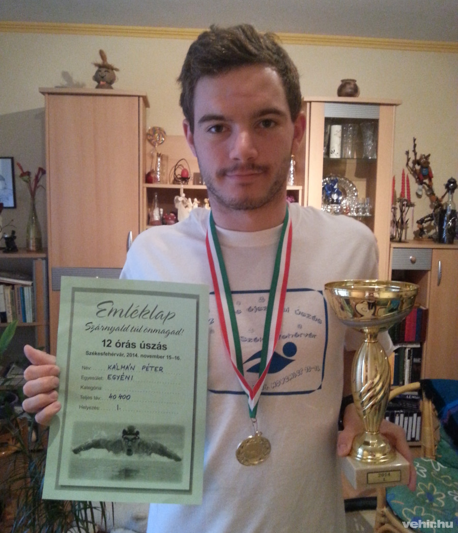 Kálmán Péter kiváló teljesítménnyel nyert