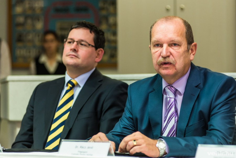 Dr. Kósa Ádám és dr. Rácz Jenő