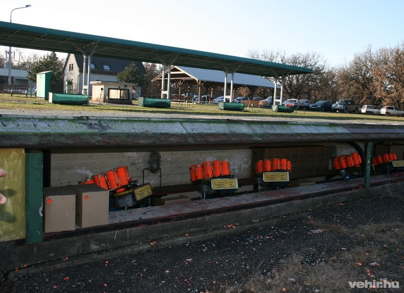 Korongok kilövés előtt