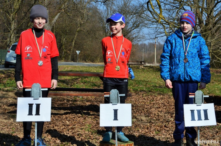 Bálint Gergő (1.) és Esztergályos Botond (2.) a 10 éves fiúk mezőnyének legjobbjai - Fotók: Bálint Mónika