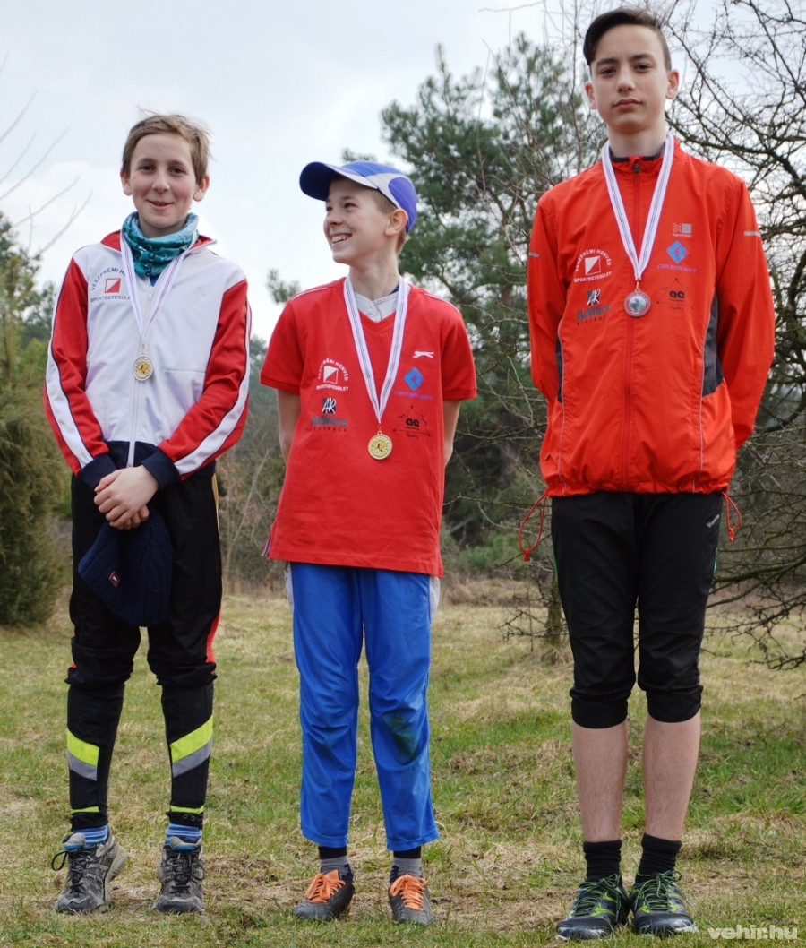 1. Bálint Benedek, 2. Angyal Dániel, 3. Etlinger András