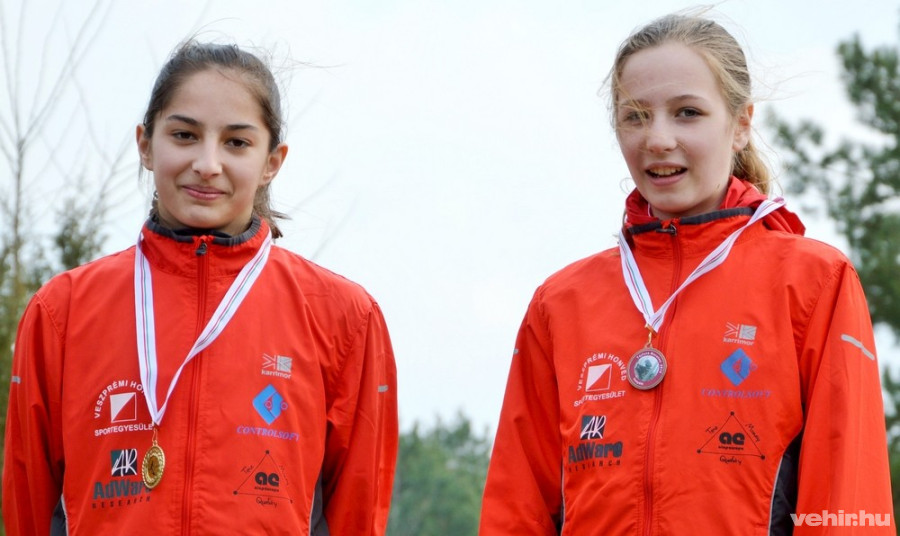 1. Mérő Dominika, 3. Lantai Anna Boróka