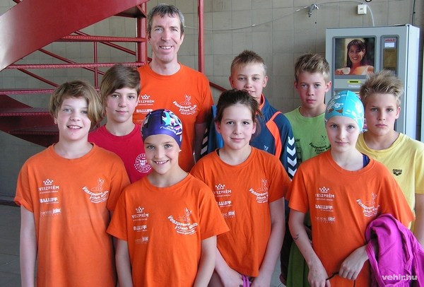 Balogh János és tanítványai a szombati versenynapon