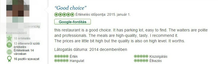 Svédországból és Szaud-Arábiából is érkeznek értékelések