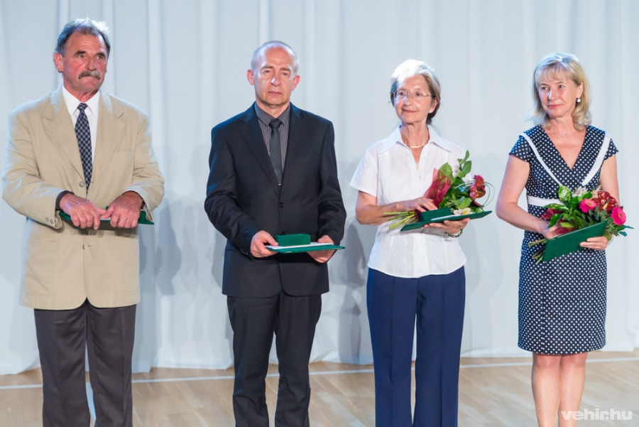 Szalay Tamás, Borka Sándor, Milló Ildikó és Papréti Emese