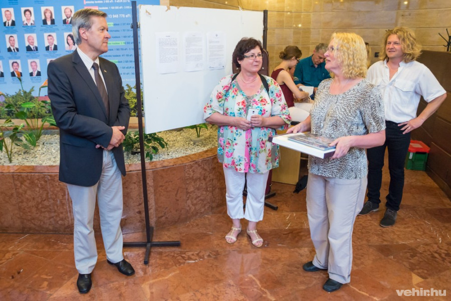 Némedi Lajos, Ledvay Erzsébet, Auki Tuohimaki és Sümegi Elemér