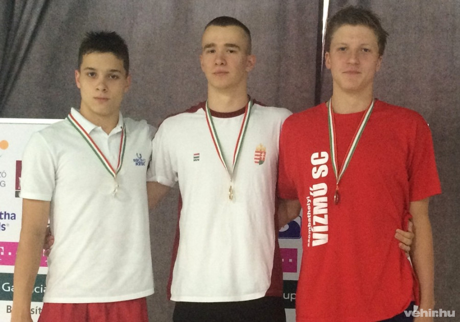 Végh István a dobogó tetején