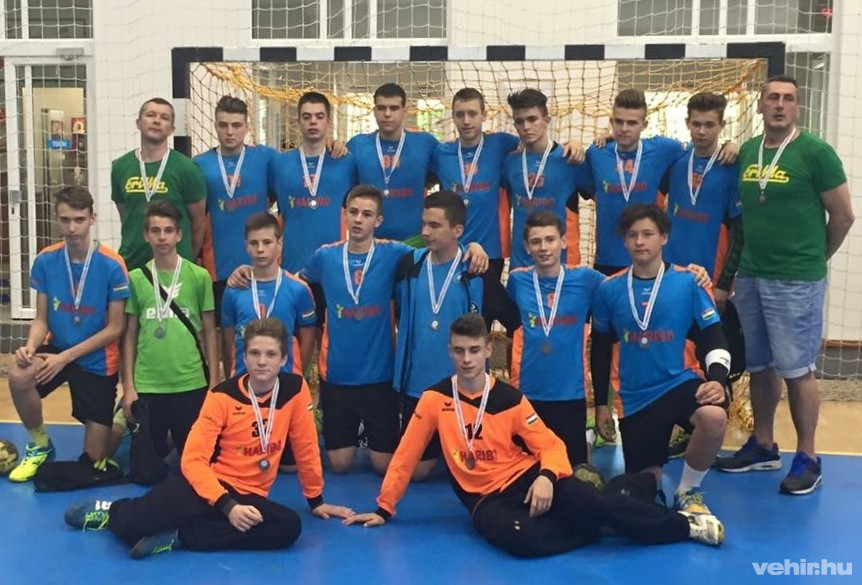 Az ezüstérmes U14-es alakulat