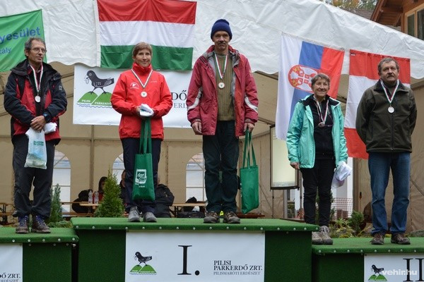 Wieder Ilona a dobogó legfelső fokán - Fotó: Bálint Bence