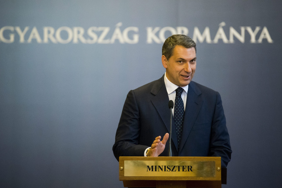 Lázár János / MTI fotó: Balogh Zoltán