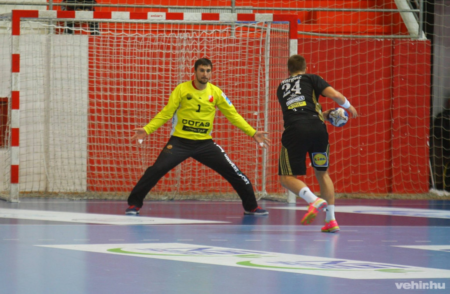 Legtöbbször csak Marguc hátát látta a szerb bajnok - Fotók: SEHA-liga Facebook