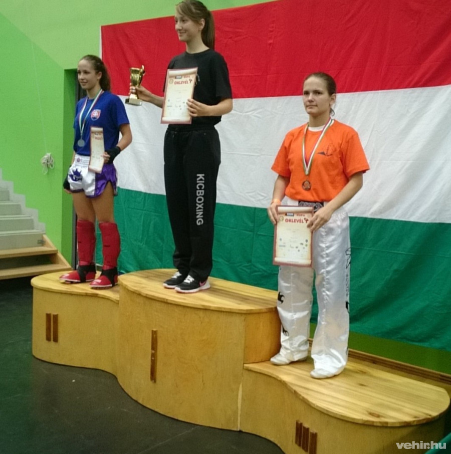 Bécsi Nikolett a dobogó 3. fokán