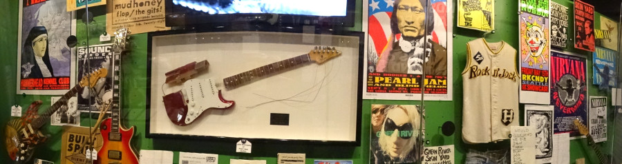 Rockmúzeum Seattle-ben (adam jones fotója)