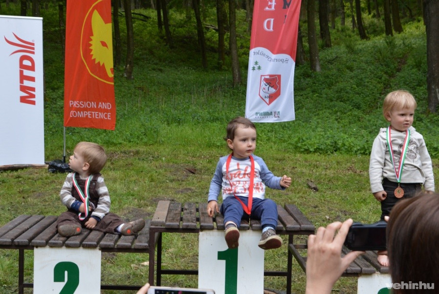 A legkisebbek a dobogón