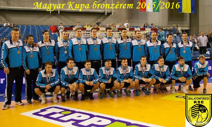 Állók balról: Csoknyai István, Szathmári János, Zdolik Bence, Kemény László, Ligetvári Patrik, Stanislav Kasparek, Kancel Ottó, Bánhidi Bence, Gerdán Tibor, Mihail Petrovski, Gábori Máté, Törteli Koppány; Gugolnak: Szöllõsi Balász, Bóka Bendegúz, Gyene Norbert, Fazekas Nándor, Rózsavölgyi Gergõ, Szilágyi Dávid, Gyõri Mátyás, Németh Balázs, Zubjuk Igor. Nincsenek a képen, de szerepeltek Magyar Kupa meccseken: Vasvári Ádám, Nemes Richárd, Deák Máté és Mátó István
