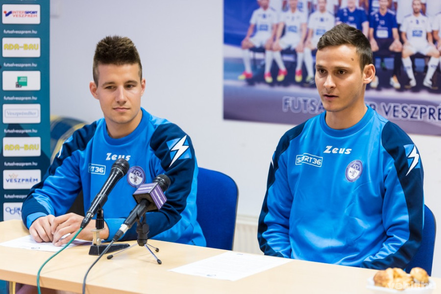 Füzi Zsolt (balra) és Fehér Krisztián
