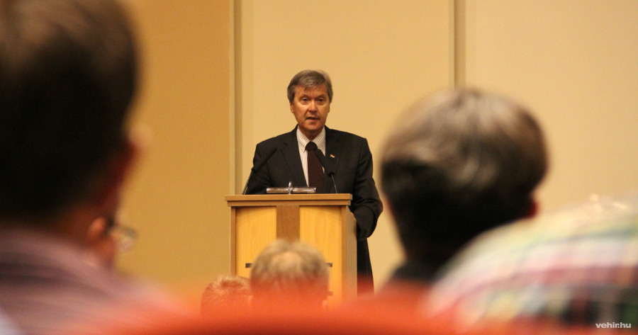 Némedi Lajos a szerdai megnyitón