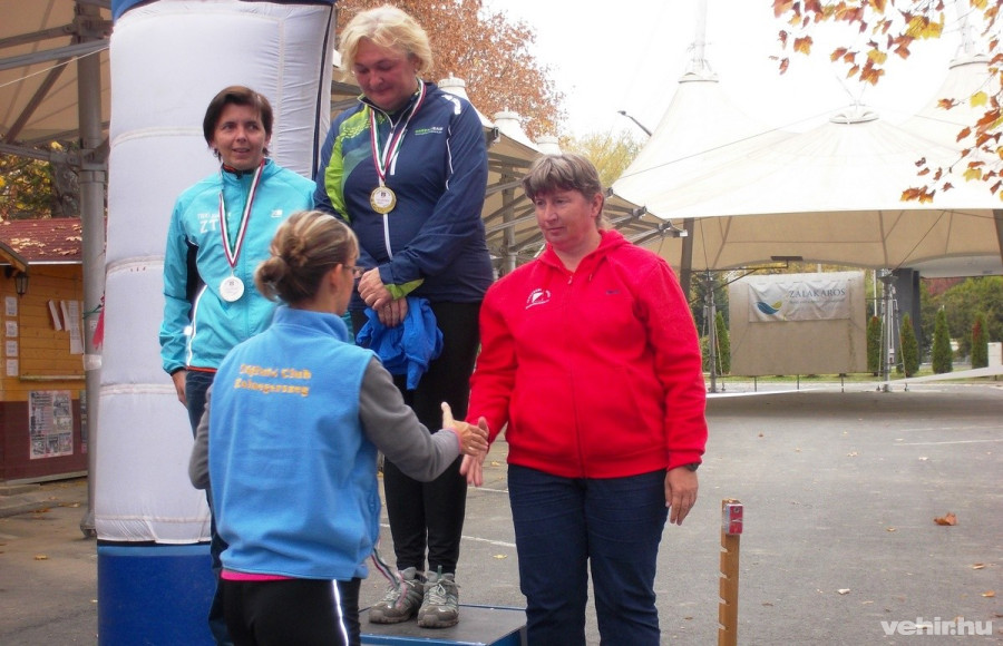 Palumbi Edit a dobogó harmadik fokán