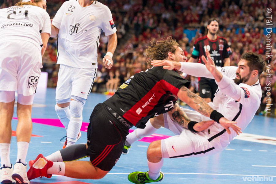 Nilsson és Karabatic harca