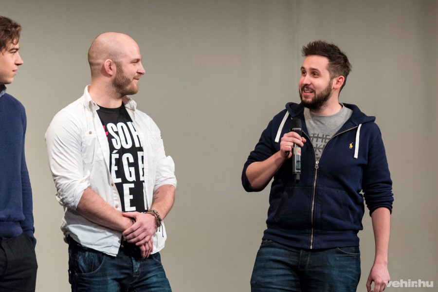 Pataki Ádám operatőr és Tiszeker Dániel rendező