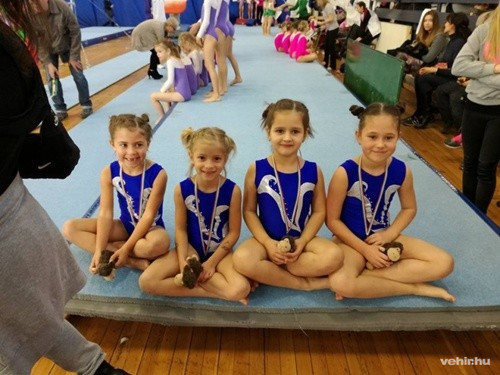 Kovács Zoé, Kovács Luca, Pálfi Leila és Kálmán Luca