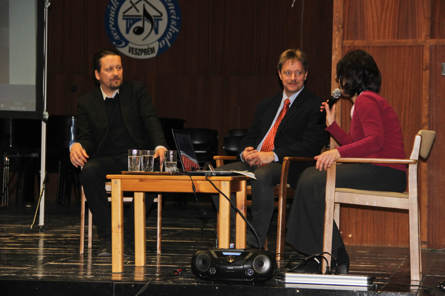 A vendégekkel Márkusné Vörös Hajnalka beszélgetett