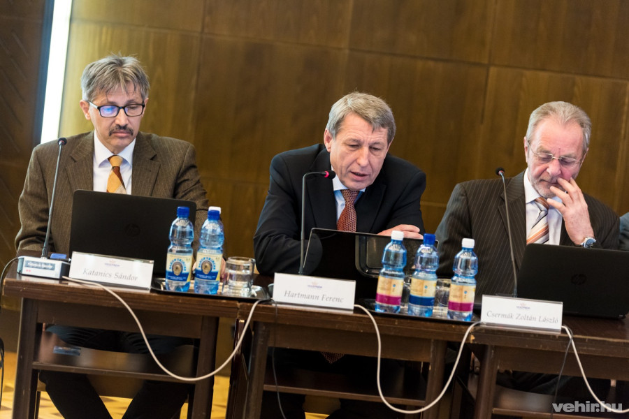 Katanics Sándor, Hartmann Ferenc és Csermák Zoltán