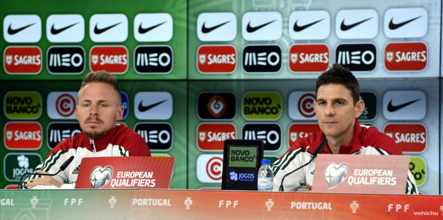 Dzsudzsák Balázs (b) és Gera Zoltán Fotó: MTI - Ilyés Tibor