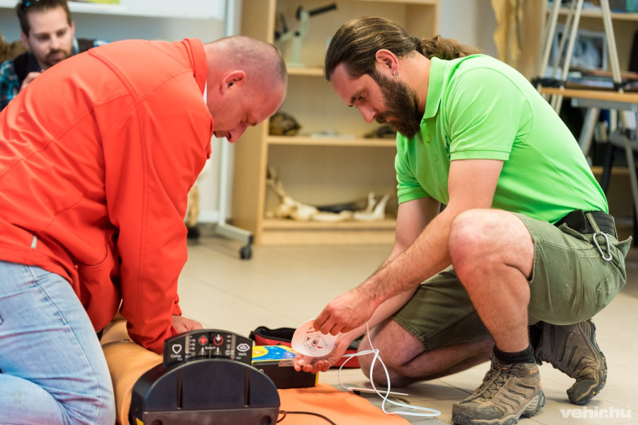 újraélesztési gyakorlat az állatkertben