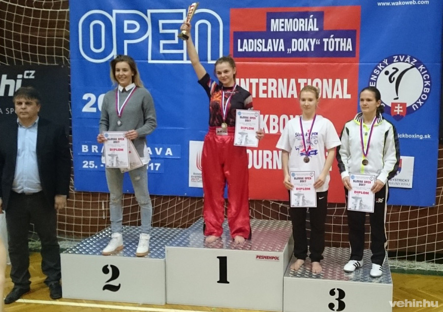 Bécsi Nikolett a dobogó harmadik fokán