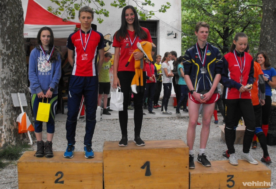 Mérő Dominika a dobogó tetején