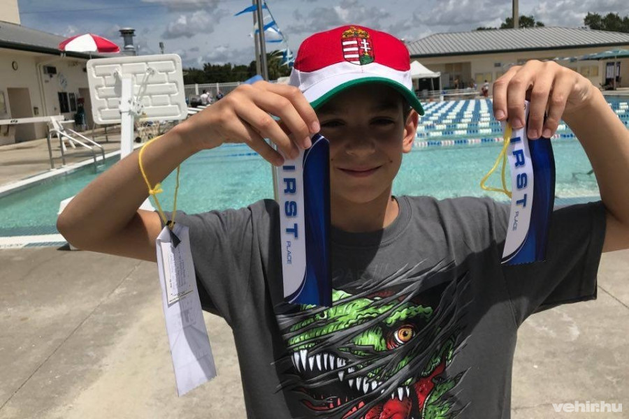 Eszenyi Mór három érmet szerzett